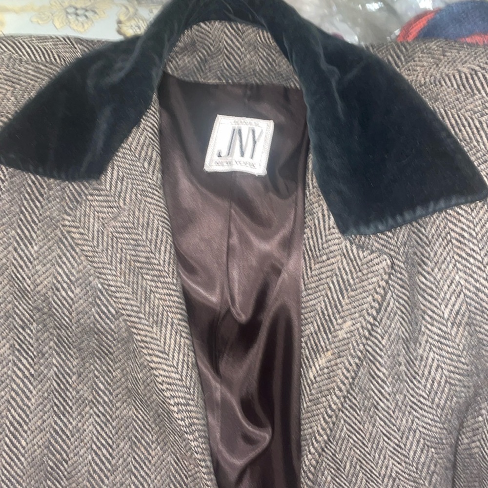 Vintage Wool winter coat tweed